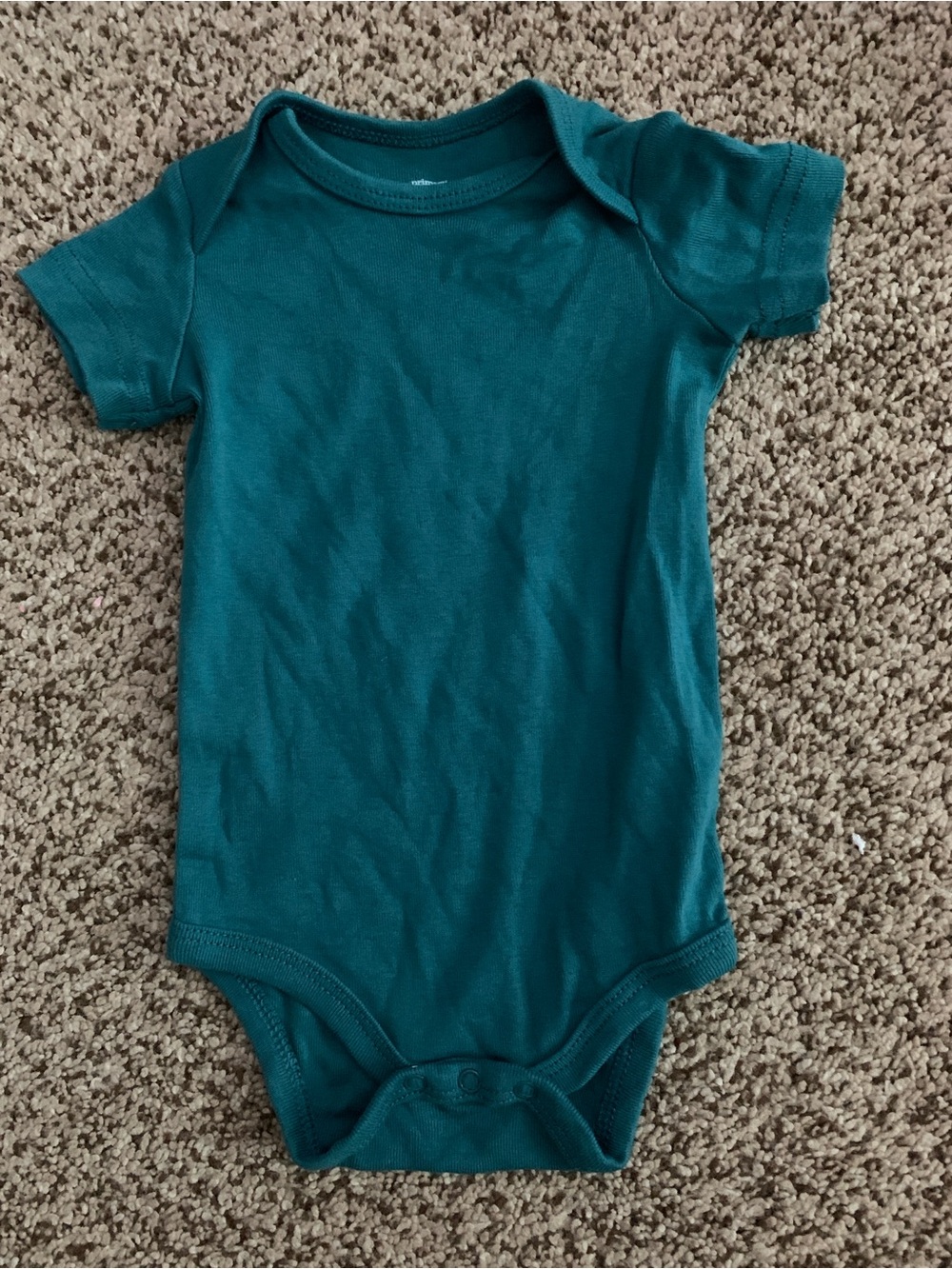 2PK Primary Short-Sleeve Baby Bodysuits